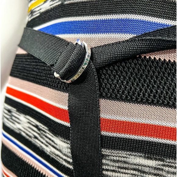 NWOT KAREN MULLEN Asymmetric Multicolored Dress Size:XS - Picture 2 of 10